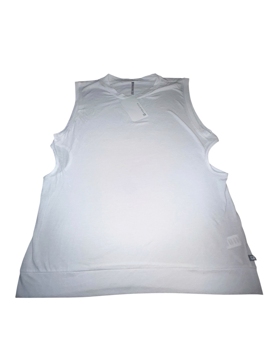 NWT Fabletics White Muscle Tank Top